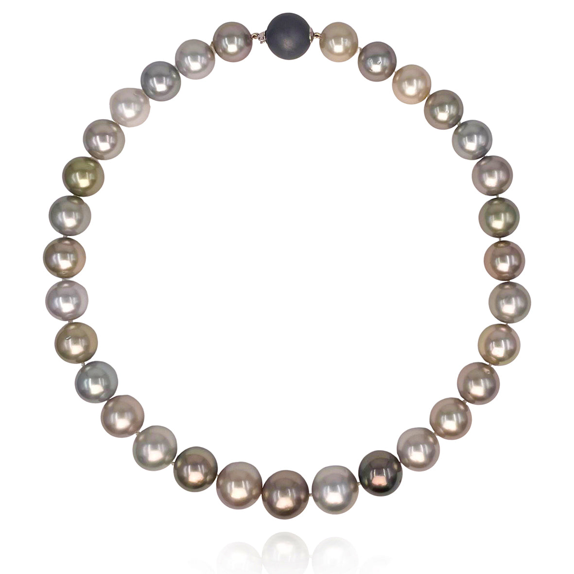 Pastel Tahitian Pearl Necklace